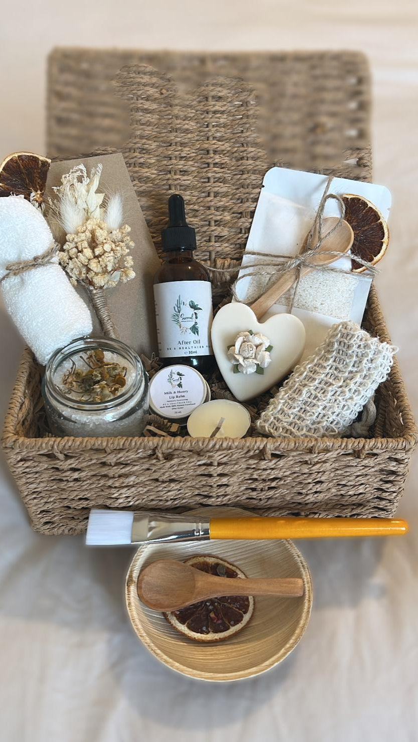 Chamomile Dreams Wicker Basket